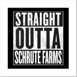 The Office - Straight Outta Schrute Farms Posters and Art